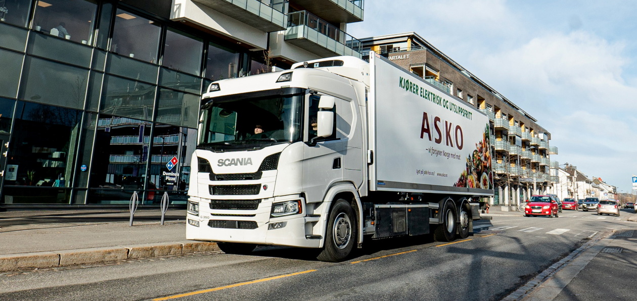 Электрогрузовики Scania будут работать в Норвегии