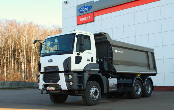 Самосвал Ford будет работать в московской строительной компании