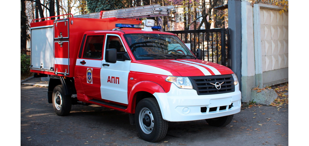 УАЗ «Профи» стал пожарной машиной