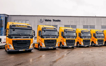 Volvo Trucks поставила «Траско» 20 седельных тягачей