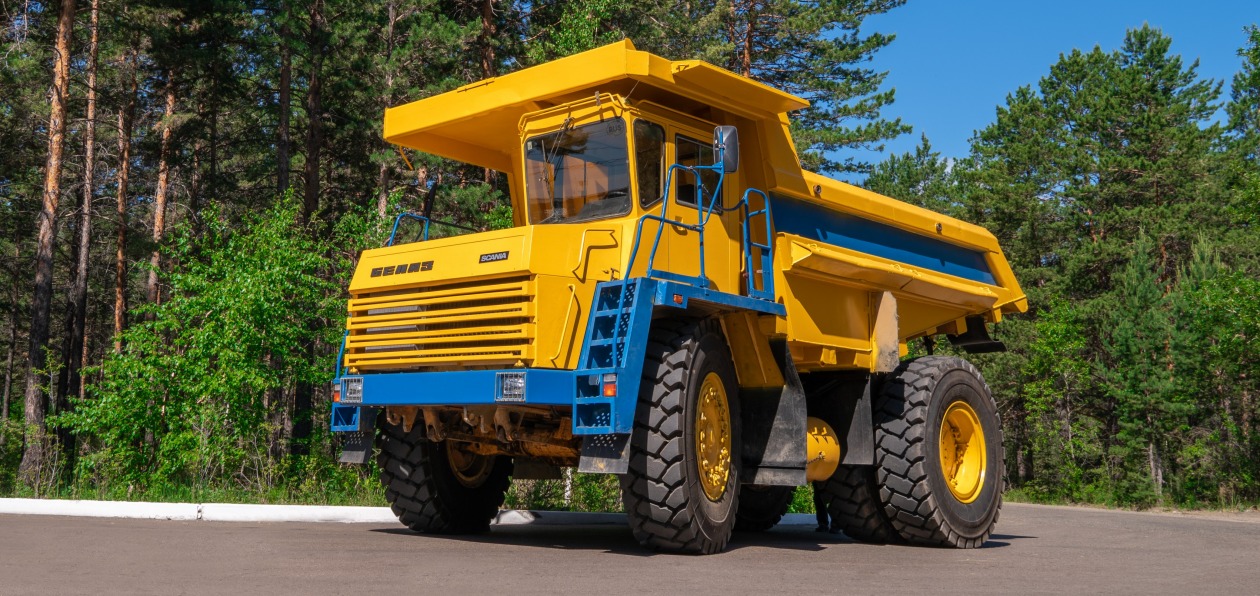 В Забайкалье стартовали испытания восстановленного БелАЗа с двигателем Scania