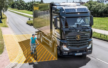 Continental запустил продажи новаторской системы безопасности для грузовиков