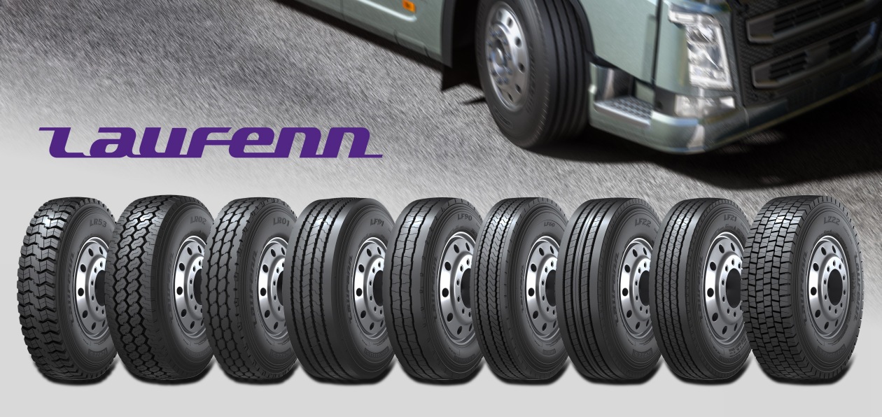 В Россию «едут» грузовые шины Laufenn