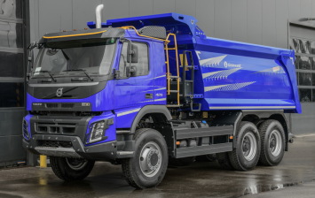 Volvo и Grunwald показали новый полноприводный самосвал