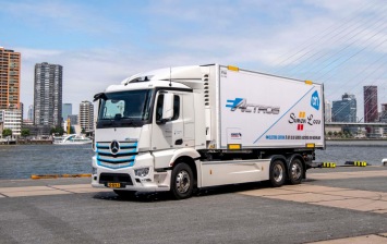 Электрогрузовики Mercedes eActros вышли на второй этап испытаний