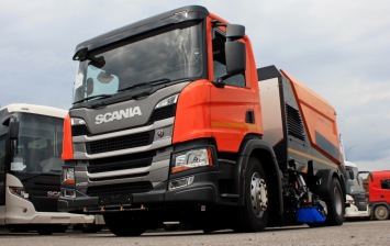 Уборочные машины Scania будут работать в Сочи