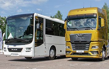 Тест-драйв MAN TGX и MAN Lion’s Intercity: претенденты на звание лучших