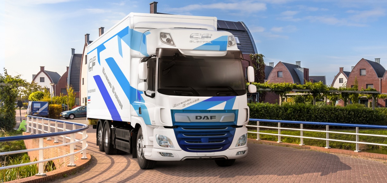 DAF увеличил запас хода электрогрузовиков семейства CF Electric
