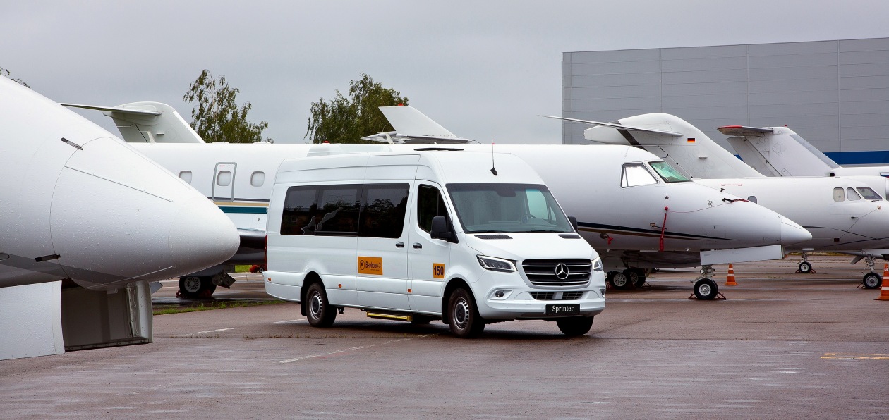 Новый Mercedes Sprinter с VIP-салоном будет работать во «Внуково-3»