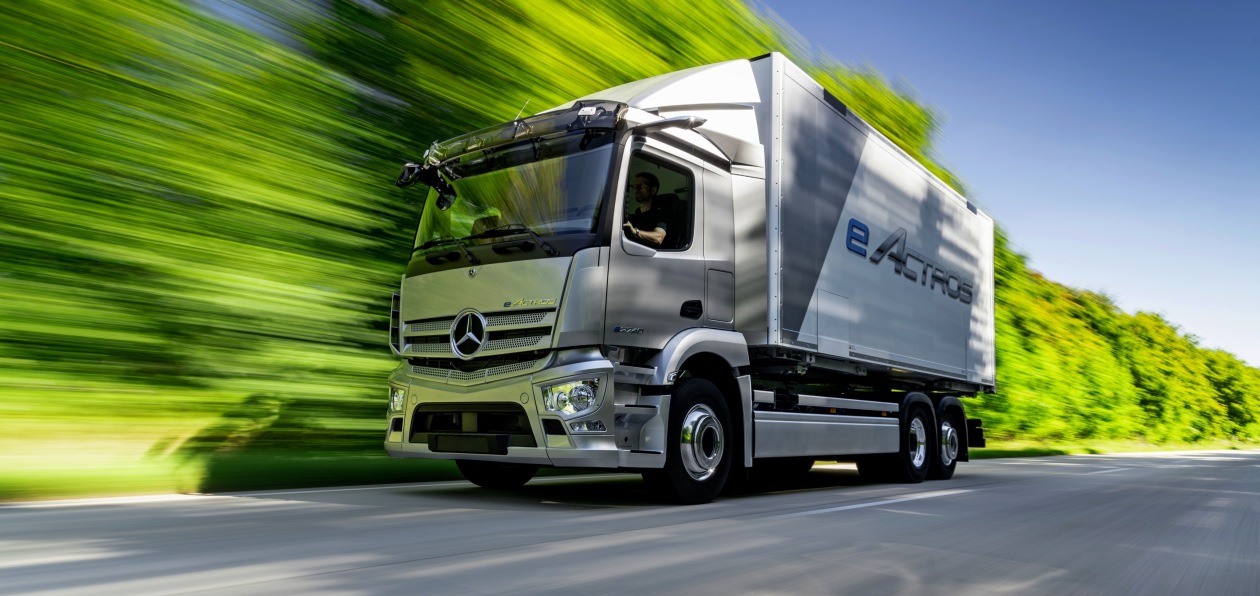 Новый Mercedes eActros пойдет в серию в 2021 году