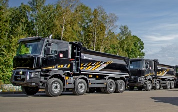 Grunwald разработал самосвальные надстройки для тяжелых грузовиков Renault
