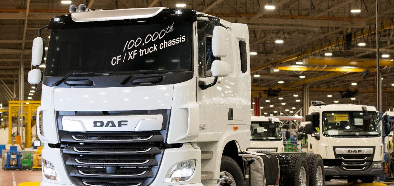 Leyland Trucks выпустил юбилейный грузовик DAF CF-XF