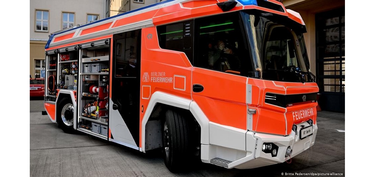 В Берлине будет работать пожарный электромобиль