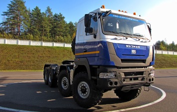«МАЗ-МАН» представил новый полноприводный тягач