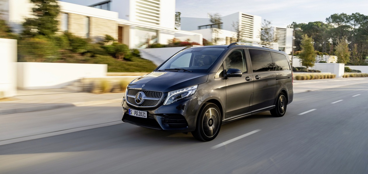 Mercedes V-Class получил пневмоподвеску