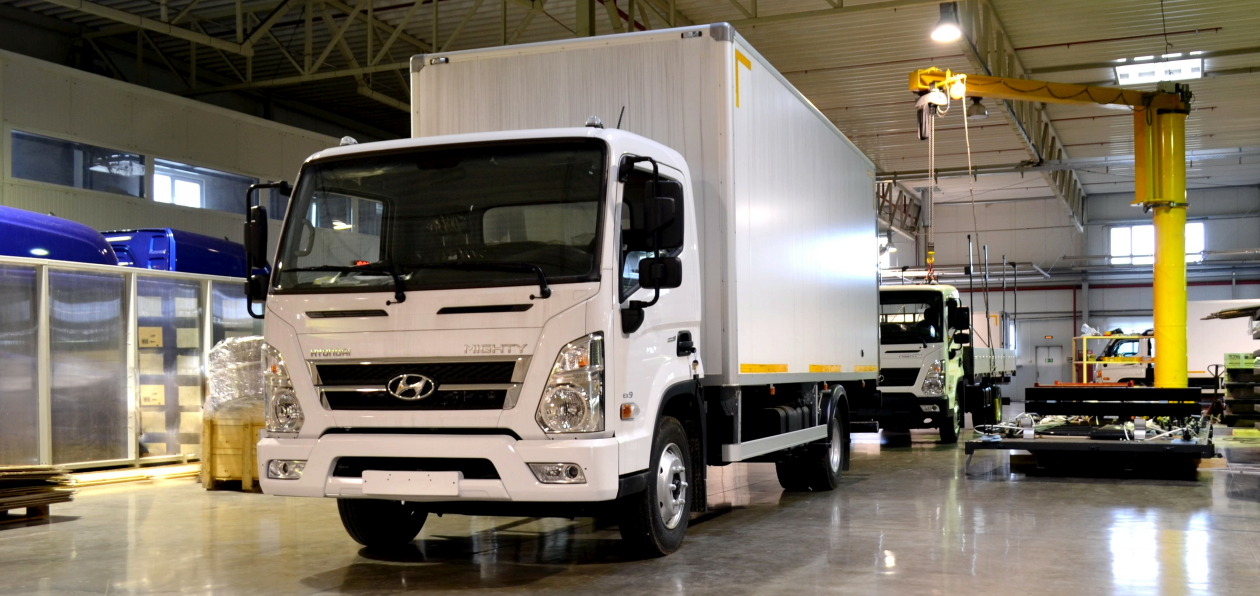 Грузовики Hyundai Mighty встали на конвейер «Автотора»
