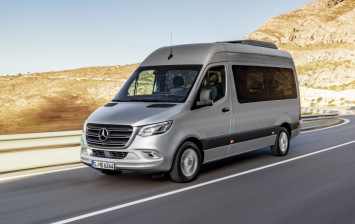 Микроавтобус Mercedes Sprinter получил систему антибактериальной очистки воздуха
