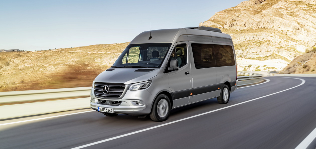 Микроавтобус Mercedes Sprinter получил систему антибактериальной очистки воздуха