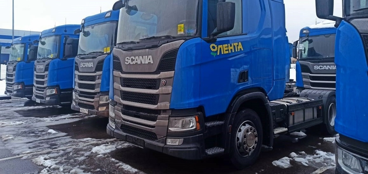 Грузовики Scania будут работать в «Ленте»