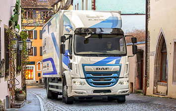 DAF представил новый электрогрузовик