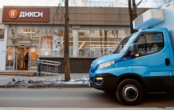 «Дикси» начал тестировать газовые грузовики Iveco