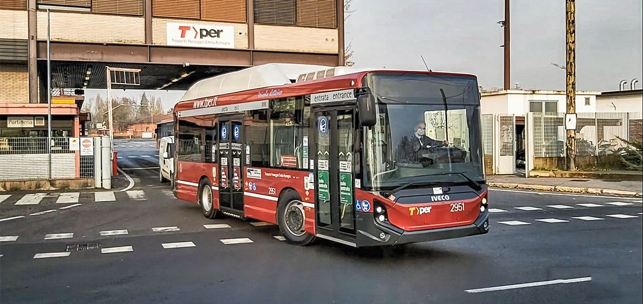 Электробус Iveco E-Way будет работать в итальянской Болонье