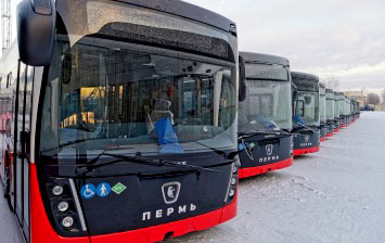 «НЕФАЗ» поставил в Пермь новые низкопольные автобусы