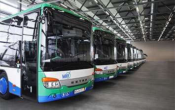 Немецкий перевозчик получил партию автобусов Setra