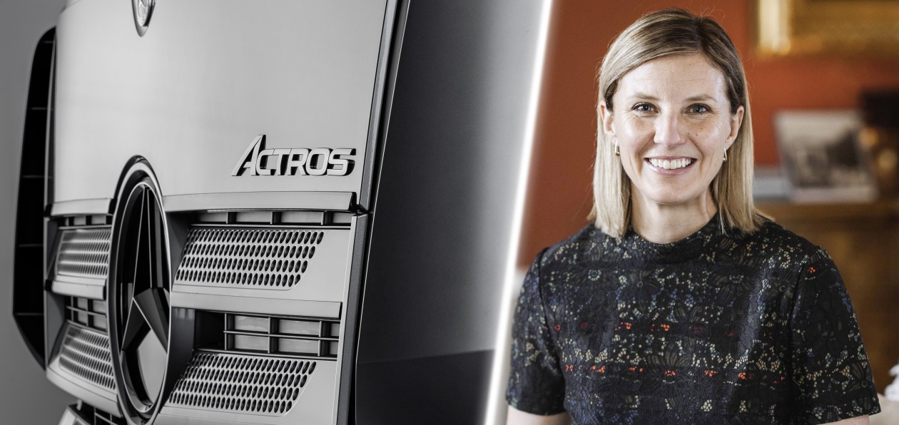 Грузовым подразделением Mercedes будет «рулить» бывшая топ-менеджер Scania