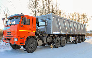 «Meusburger Новтрак» представил новый самосвальный полуприцеп