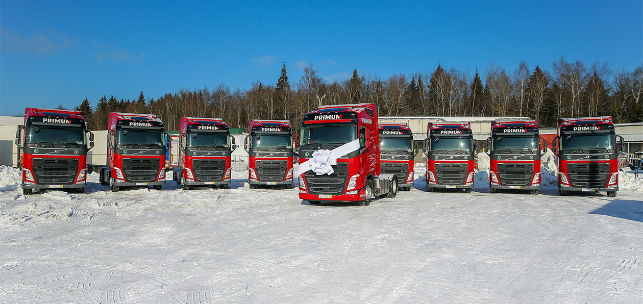 Группа SDS Trans приобрела тысячный грузовик Volvo