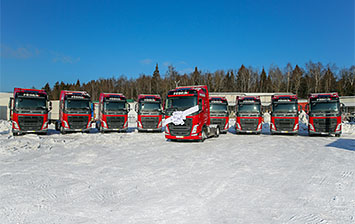 Группа SDS Trans приобрела тысячный грузовик Volvo