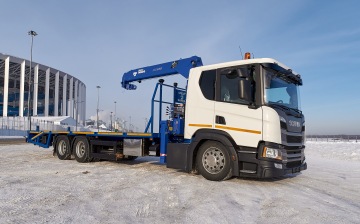 Эвакуатор на шасси Scania будет работать в столичном регионе
