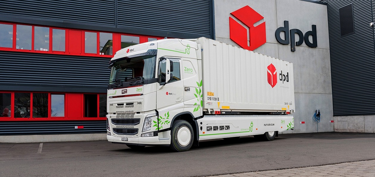 Электрогрузовик Futuricum начал оснащаться шинами Continental