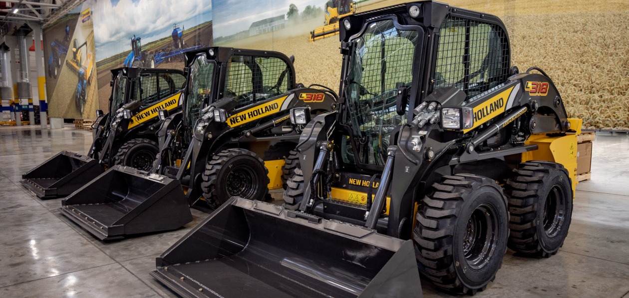 В России стартовало производство мини-погрузчиков New Holland
