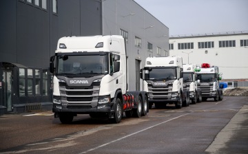 Scania привезла в Россию тысячный газовый грузовик