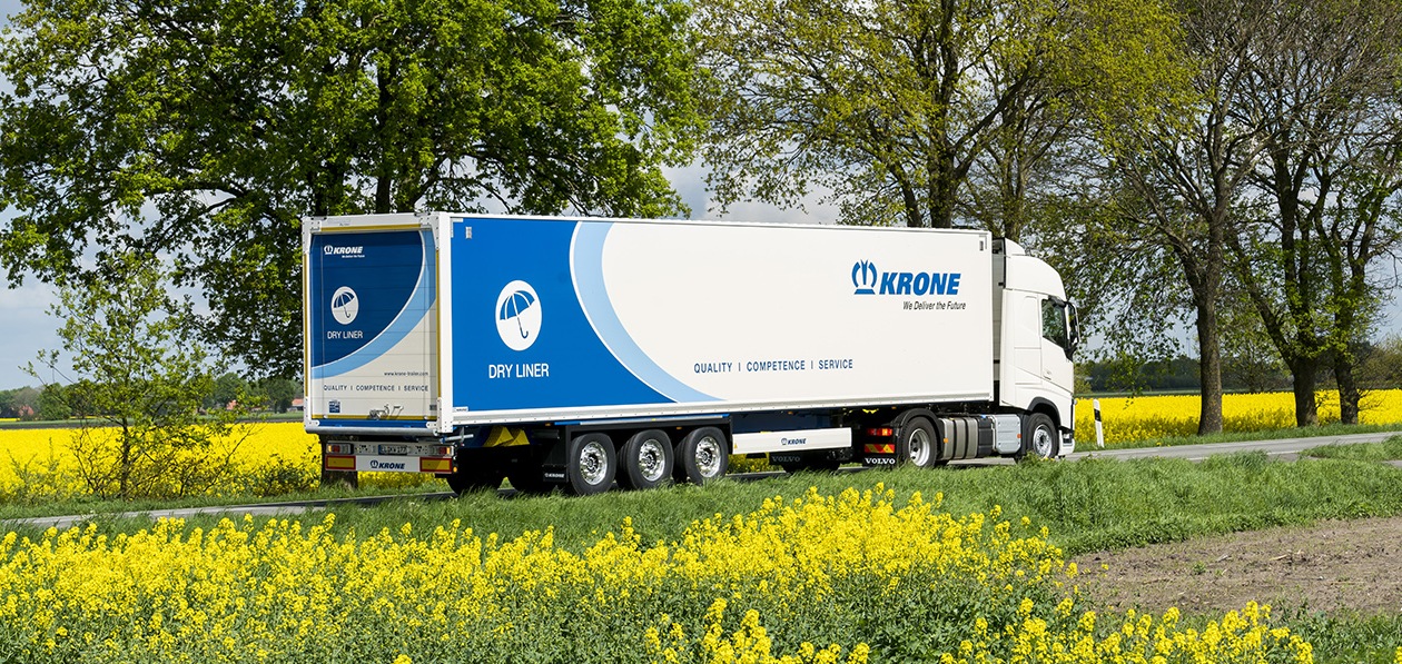 Krone представила новые полуприцепы Dry Liner