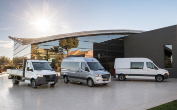Все модификации Mercedes-Benz Sprinter получат новый дизельный двигатель