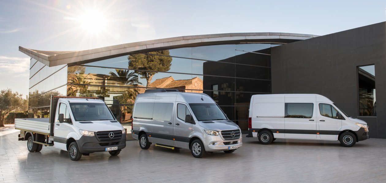 Все модификации Mercedes-Benz Sprinter получат новый дизельный двигатель