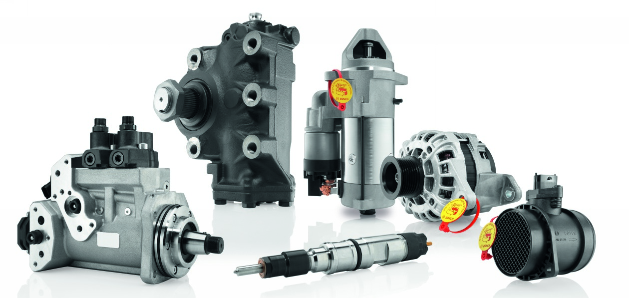 Bosch покажет новые запчасти и оборудование для ремонта грузовиков