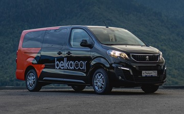 Микроавтобусы Peugeot Traveller появились в каршеринге BelkaCar