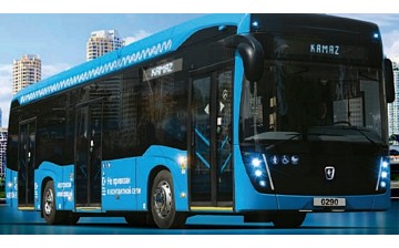 Водородный автобус «КАМАЗ» показали в Москве