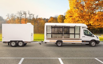 «Соллерс Форд» представил рыбный фургон и автокафе на базе Ford Transit
