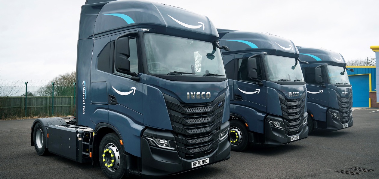 Iveco поставит больше тысячи грузовиков для Amazon