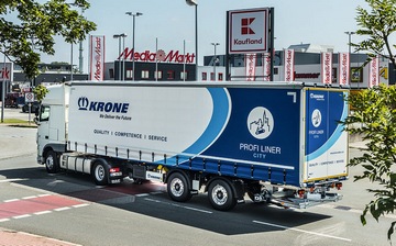 Krone представила новое поколение полуприцепов для городских перевозок