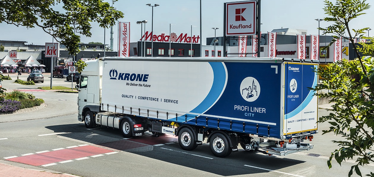 Krone представила новое поколение полуприцепов для городских перевозок