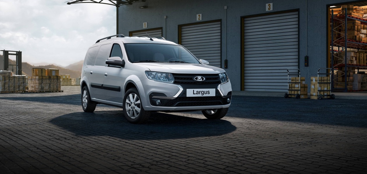 Фургон Lada Largus получил камеру заднего вида