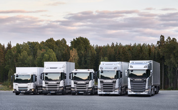 Scania обнародовала план по переходу на электрические грузовики