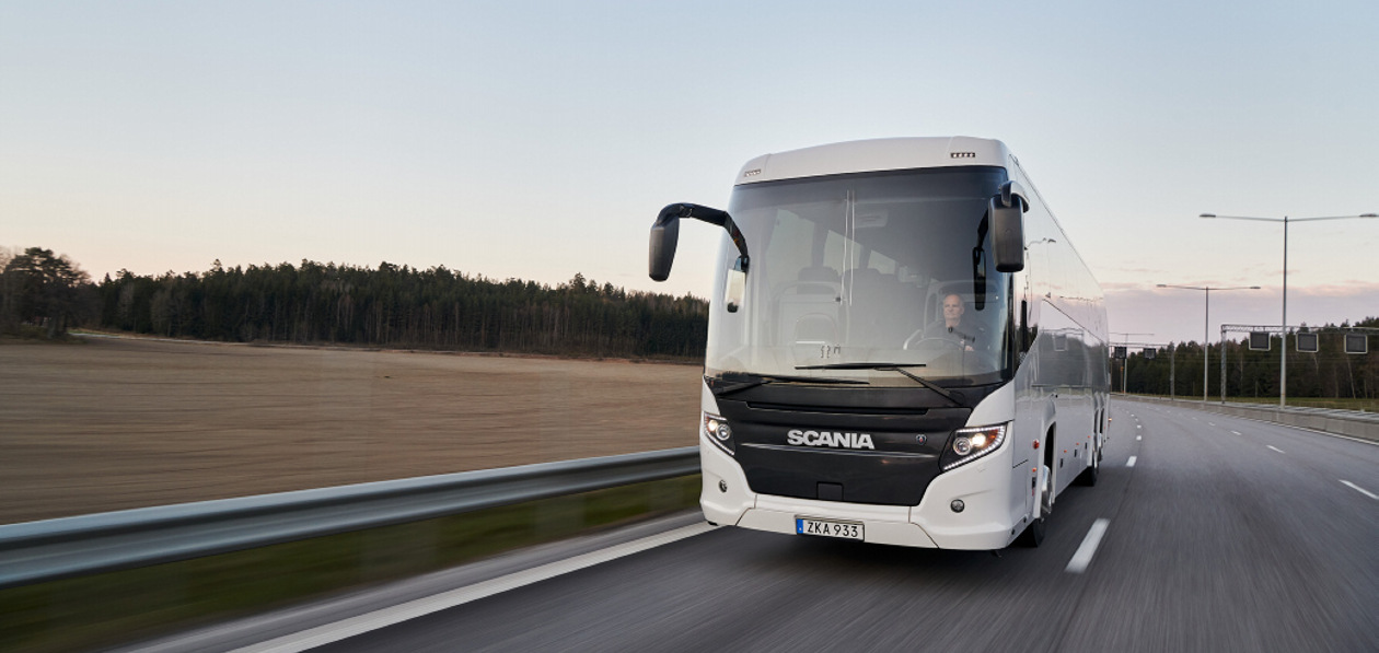 Междугородний автобус Scania Touring подвергся доработкам