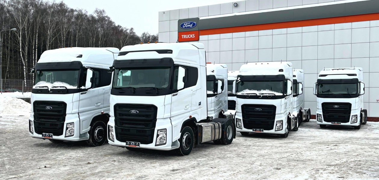 Российский грузоперевозчик закупил десять грузовиков Ford Trucks F-Max